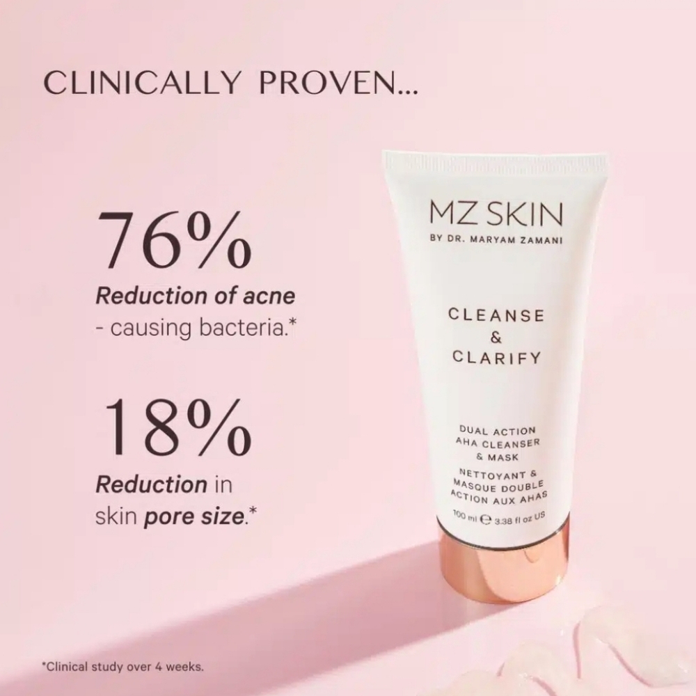 MZ SKIN - AHA Cleanser & Mask